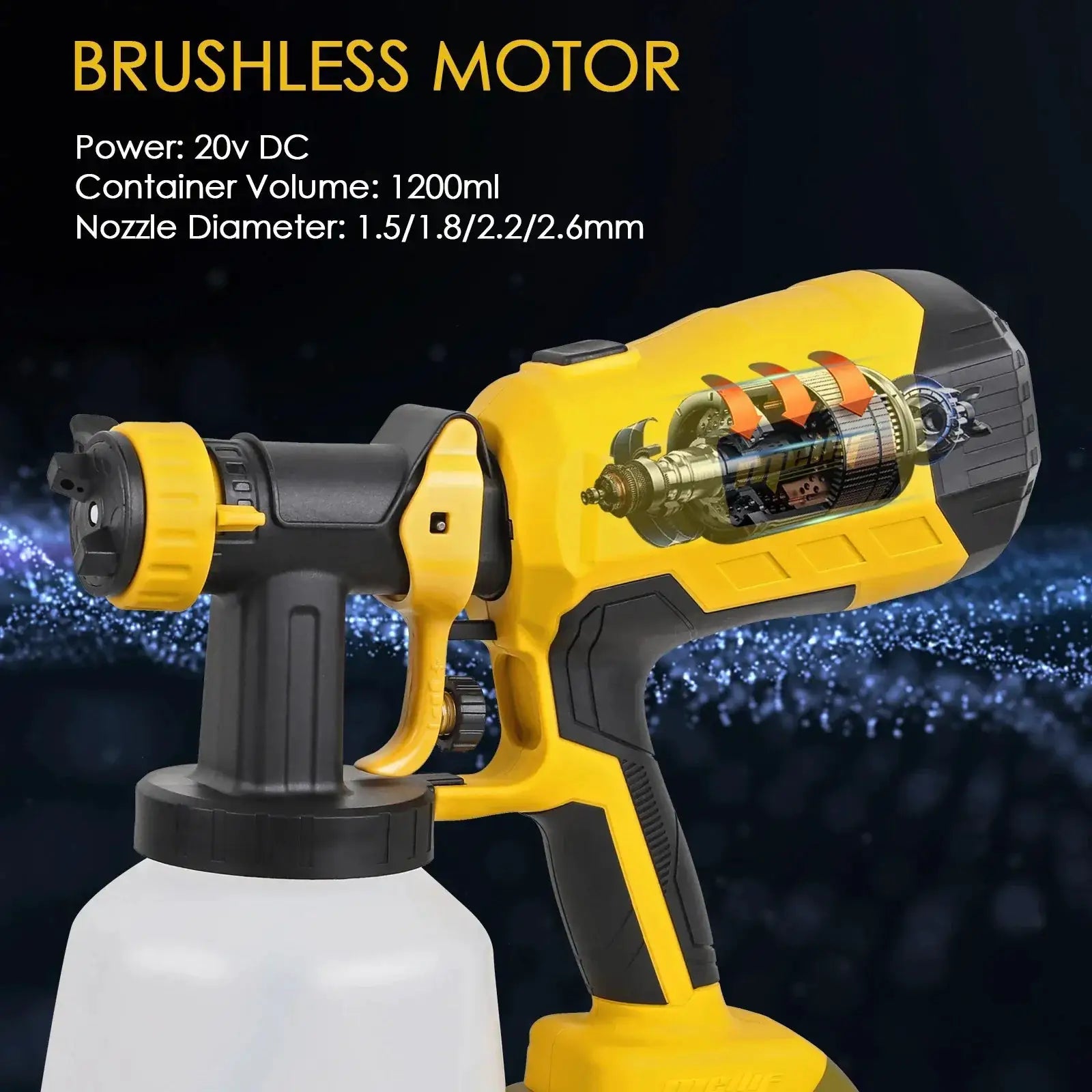 Dewalt 18V 20V MAX Cordless Paint Sprayer Spray Gun