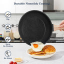 Pieces Non Stick Granite Cookware