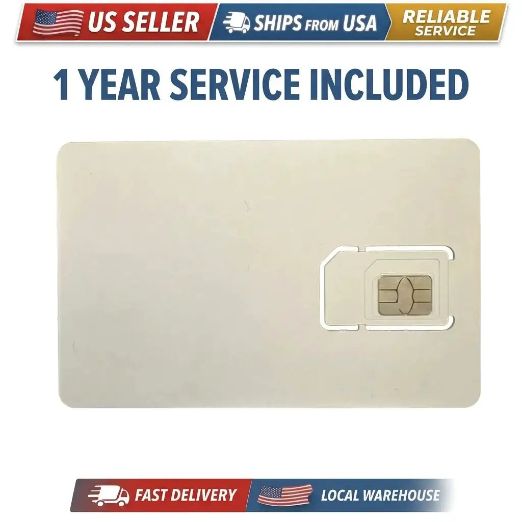 US Seller IoT SIM Card for GPS Tracker Year Service — product view 1