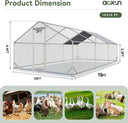 Large Walk In Metal Chicken Coop