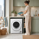 EUHOMY Compact Laundry Dryer, Front Load Stainless Steel Clothes Dryers