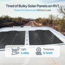 Eco Worthy 130W Flexible Solar Panel For Rv