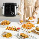 Electric Deep Fryer (US Plug) Large Capacity Countertop Home