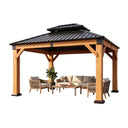 Heavy Duty 10X12 Wood Gazebo Kit