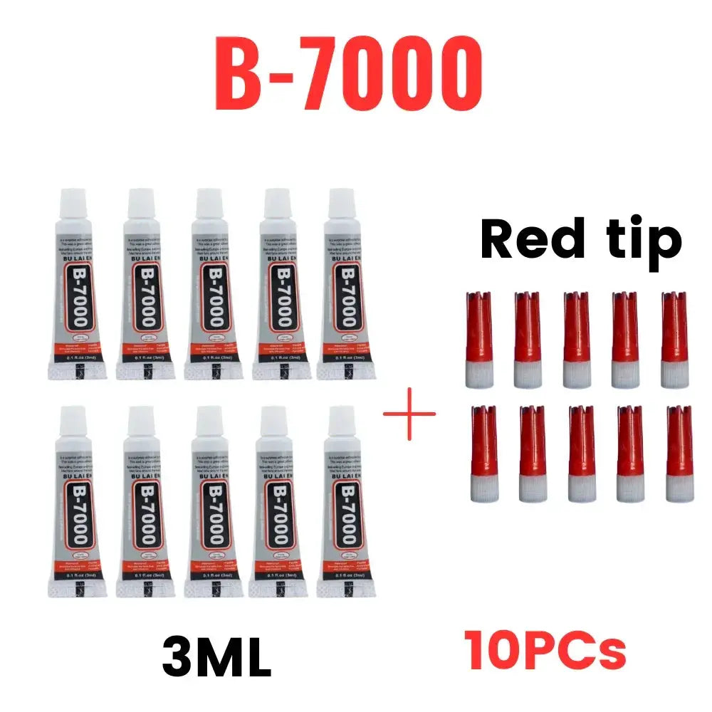 B7000 3ML Clear Phone Repair Adhesive 5 10 20 50 Pieces