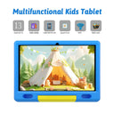 KT1007 Kids Tablet With Shockproof Protective Case 10.1 Inch Quad Core 6GB(2+4) RAM 64GB ROM Android 13 GO 5000mAh Battery Parental Control Max 128GB Expand Pink Blue Children Educational Learning Tablet