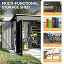 Large Outdoor Metal Storage Shed