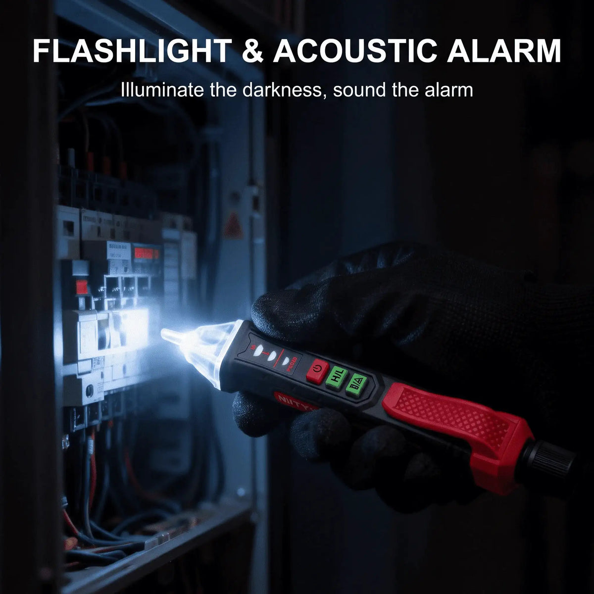 T03A/03B Non-Contact Voltage Tester Pen AC 12-1000V Live Neutral Wire Detector Smart Breakpoint Finder LED Light Electrical Tool