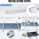 Upgrade Aluminum Solar Mount Brackets