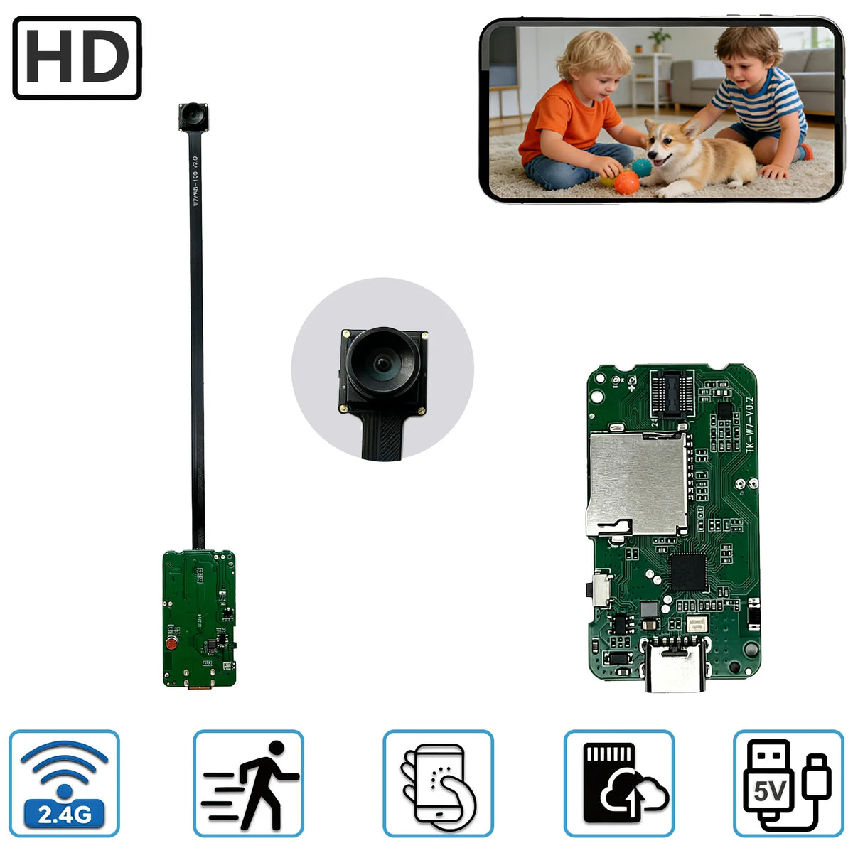 HD Security Camera Module