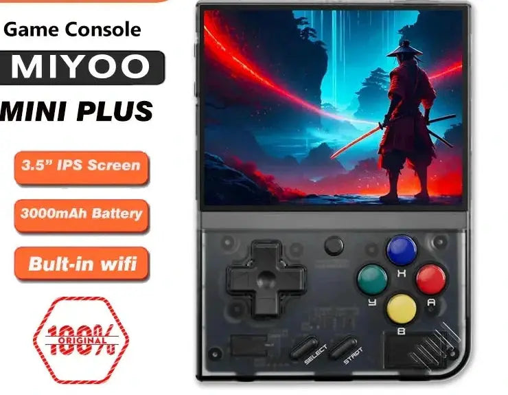 Miyoo Mini Plus Retro Game Console 3.5 Inch HD Screen