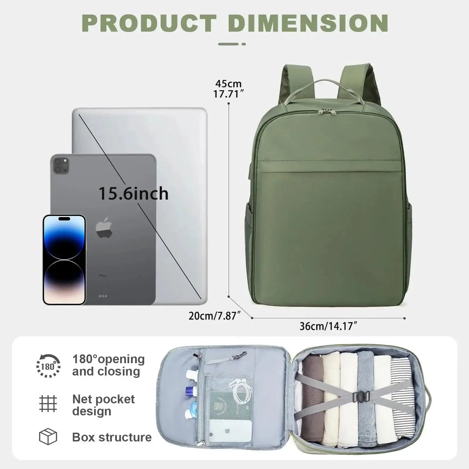 EasyJet Cabin Bag Backpack 45x36x20 Travel Daypack Design