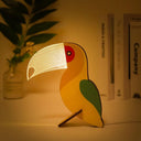 Animals LED Night Light Wood Acrylic USB Lamp for Kids