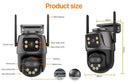High Detail Outdoor IP Camera For Home