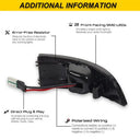 Dynamic Amber LED Side Mirror Flow Signals for Renault Megane Laguna Fluence