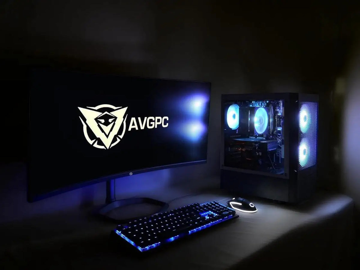 Avgpc Max Gaming Pc, Amd Ryzen 5 5600g 6-Core 4.4 Ghz Max Boost, Amd Radeon Graphics, 16Gb 3200Mhz Ddr4, 1Tb M.2 Nvme Ssd, Hyper 212 Rgb Cooler, Windows 11, Wi-Fi/Ac