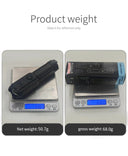 4 Lighting Mode Strong LED Flashlights Telescopic Zoom Torch