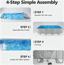 Rectangular Above Ground Swimming Pool