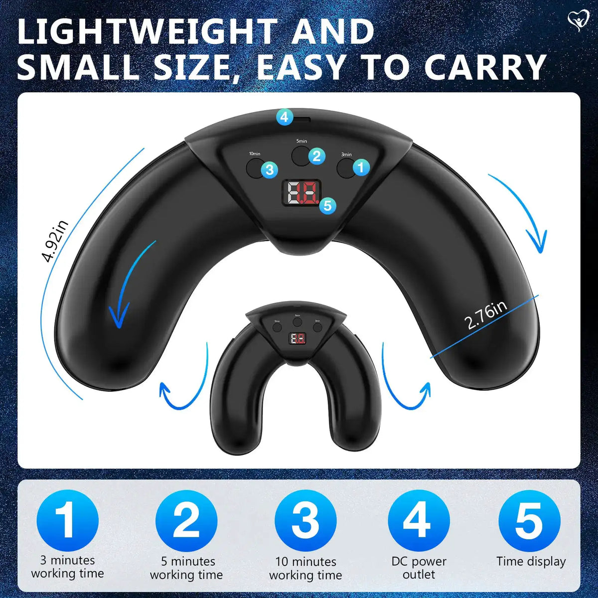 Multi Toenail Fungus Light Therapy Device Blue Light Phototherapy — product view 6