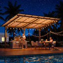 Heavy Duty Metal Hardtop Gazebo