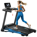 Merach T12 Foldable Treadmill With Incline Bluetooth HR Monitor