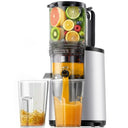 EUHOMY Stainless Steel Cold Press Slow Juicer, Feed Chute