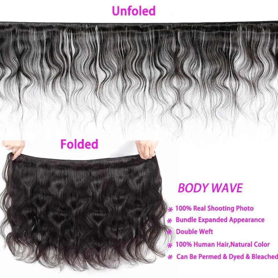 Brazilian Body Wave Hair Extensions Premium Quality Glamour