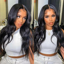 Body Wave Lace Frontal Wig Glueless Transparent Lace Wig
