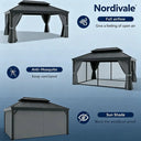 Aluminum Hardtop Gazebo 12x16 FT