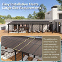 Wall Mounted Heavy Duty Gazebo