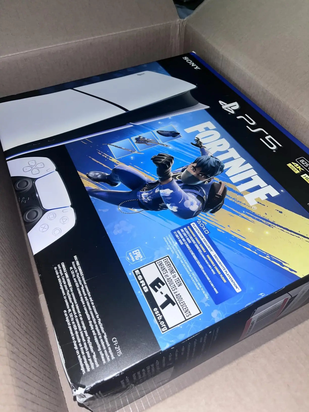 Playstation System Featuring Fortnite Flowering