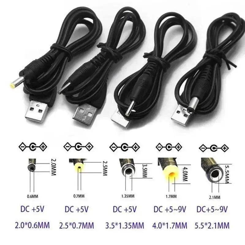 USB Power Cable Premium Quality Charger Cord for Devices