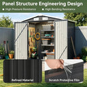 Heavy Duty Garden Storage Shed