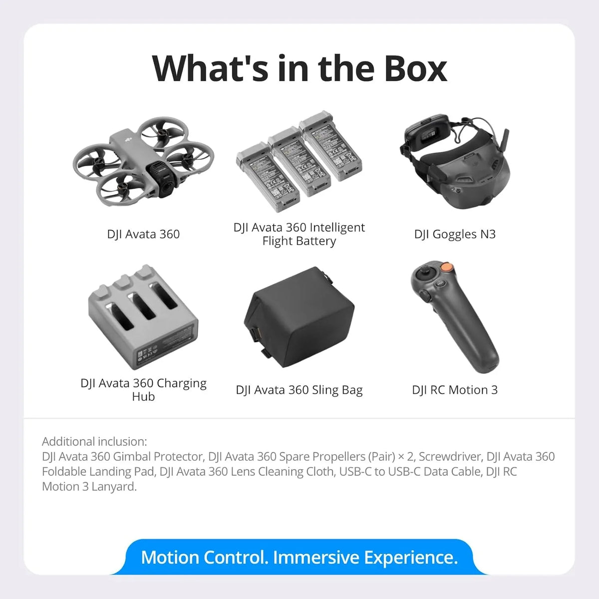 Dji Avata Motion Fly More