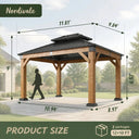 Wooden Outdoor Gazebo For Patio