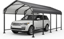 Heavy Metal Carport Galvanized Roof