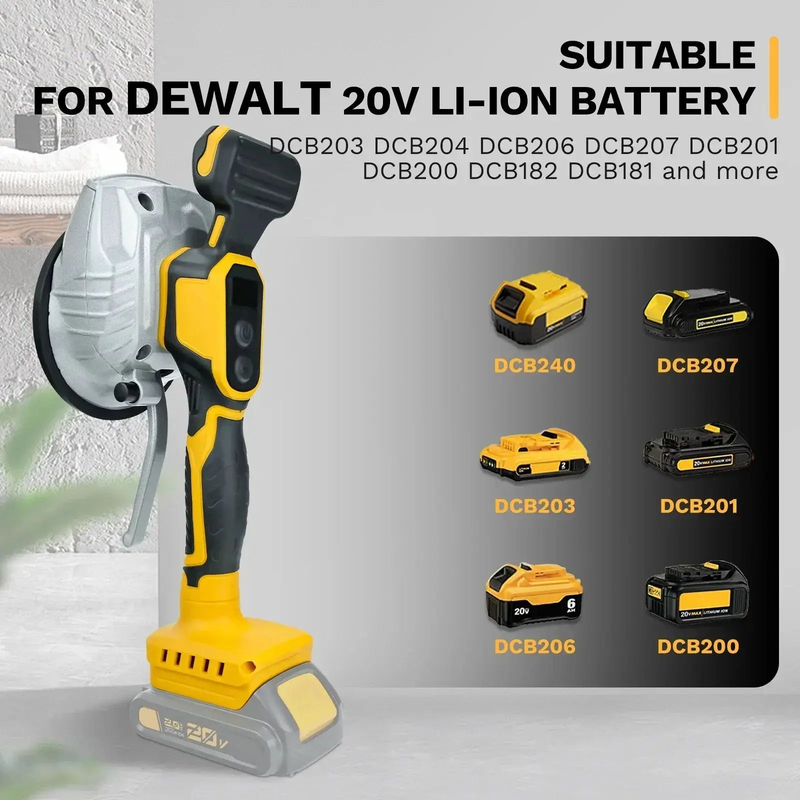 Cordless Brushless Tile Leveling Machine With 8 Speeds