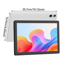 `11 Inch A7 Tablet PC Android14 Octa‑Core A523 16GB(4+12GB Virtual) 128GB ROM Widevine L1 Face ID Unlock WiFi6 6800mAh Dual Speaker Gaming Study Tablet With Charger`