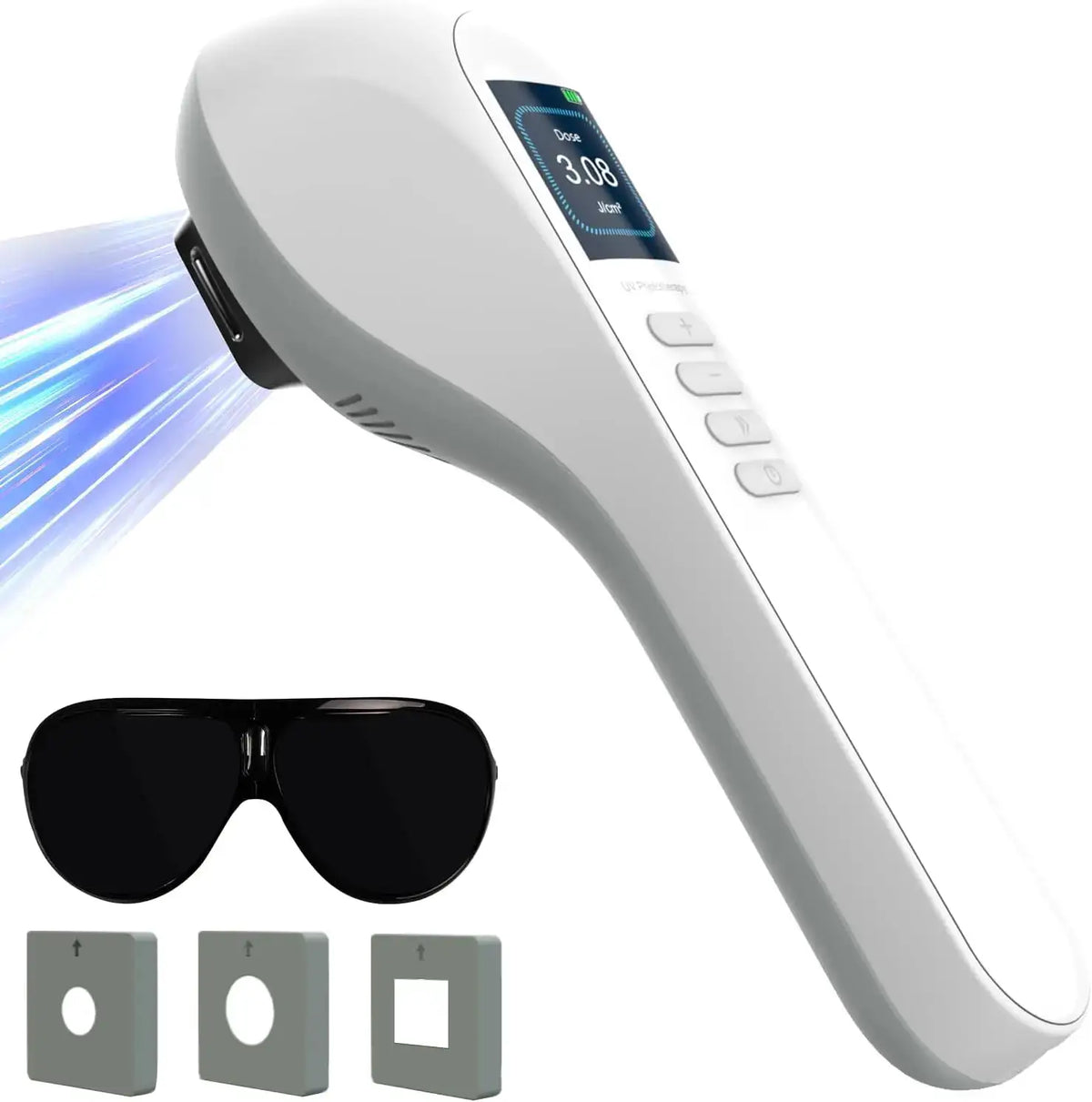 UV Light for Vitiligo Handheld UVB Phototherapy Lamp with LCD — product view 6