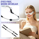 LED Eye Massager Hot Cold Compress Color Light Therapy