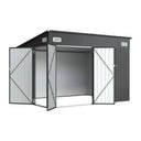 Outdoor Metal Garden Storage Shed