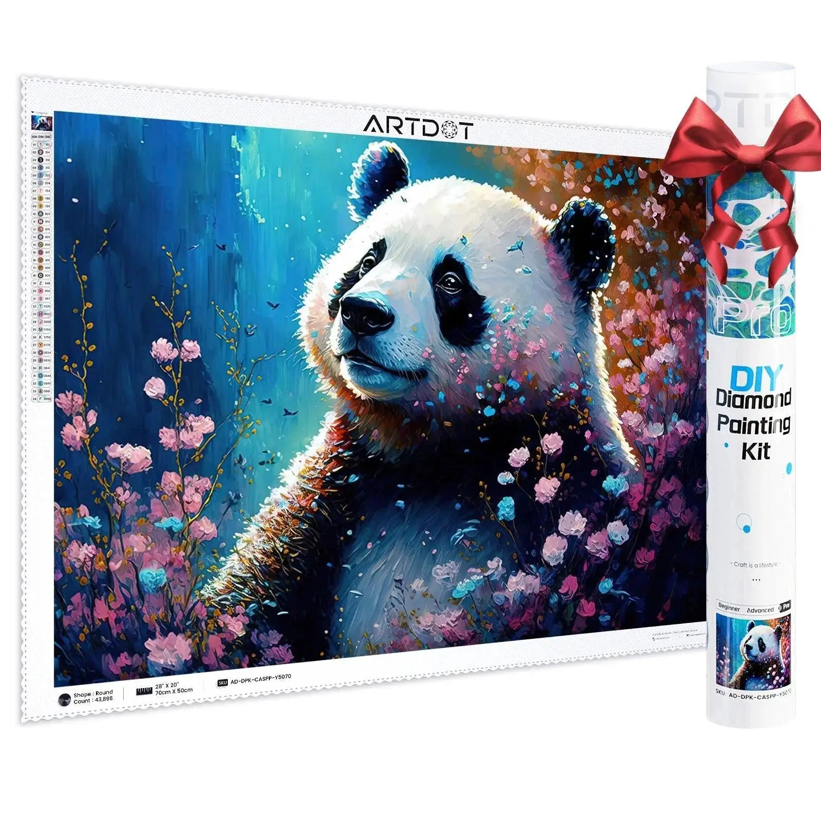 ARTDOT 5D Flower Diamond Painting Kits For Home Decor Gifts