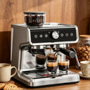 EUHOMY Espresso Machine with Grinder, Semi Automatic Coffee