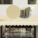 Manual Retractable Patio Shade Canopy