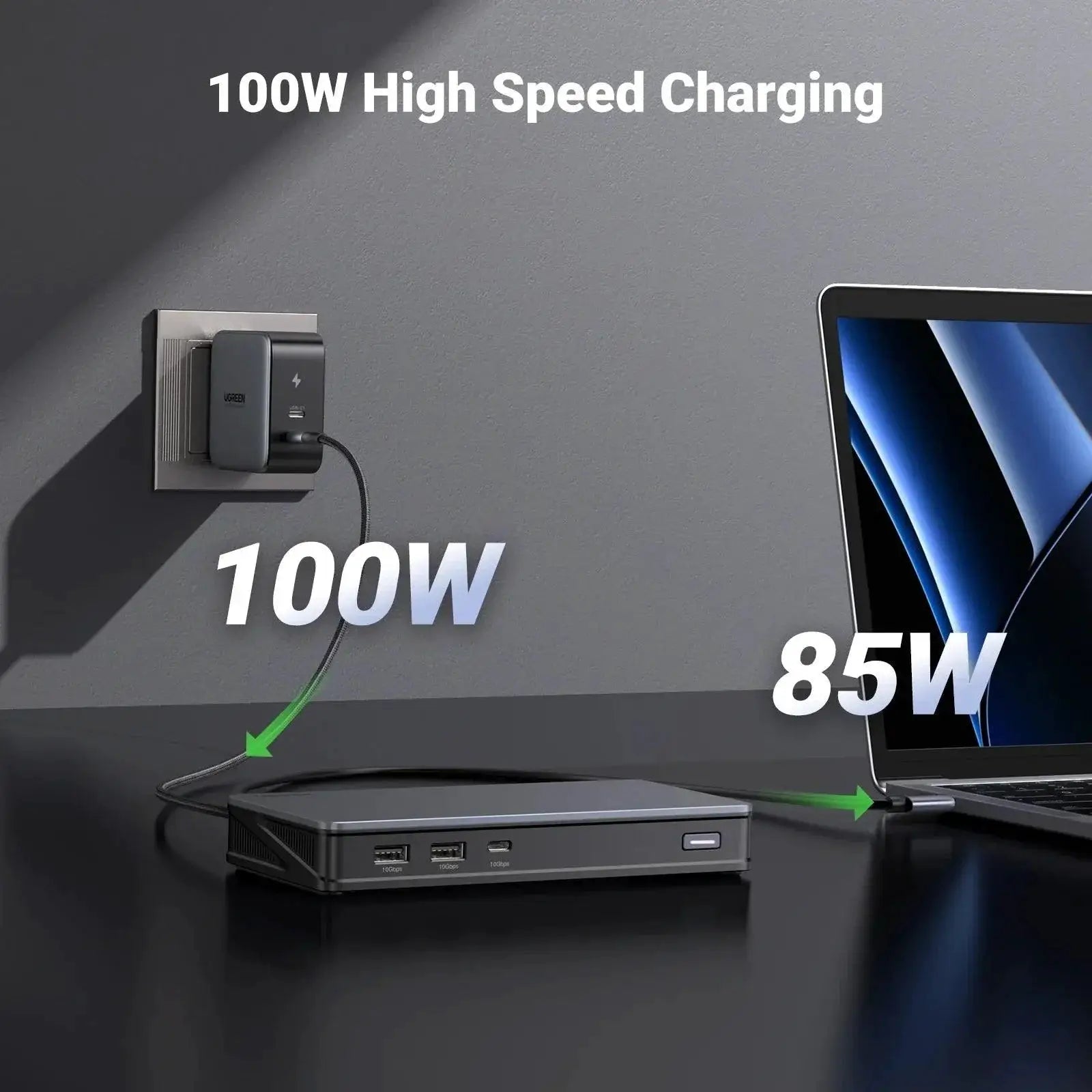 UGREEN 9 In 1 USB C Docking Station With 4K60Hz HDMI