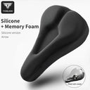 Thick Silicone Bike Saddle Cover Memory Cotton Pad