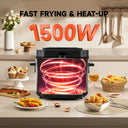 Electric Deep Fryer (US Plug) Large Capacity Countertop Home