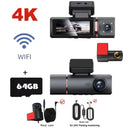 Smart Dash Cam for Drivers With 4K GPS and LCD Pro
