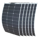 Flexible 100W Solar Panel For RV Boat