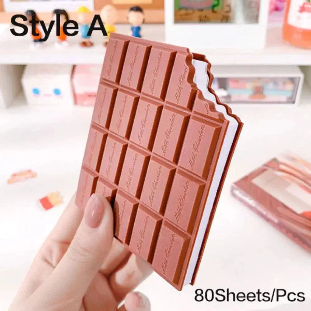 Stonego Creative Chocolate Cookies Shape Note Book Memo Pads